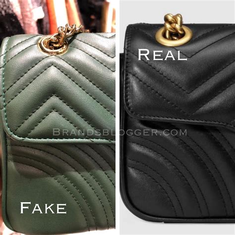 how to tell a fake gucci marmont bag|gucci marmont bag real.